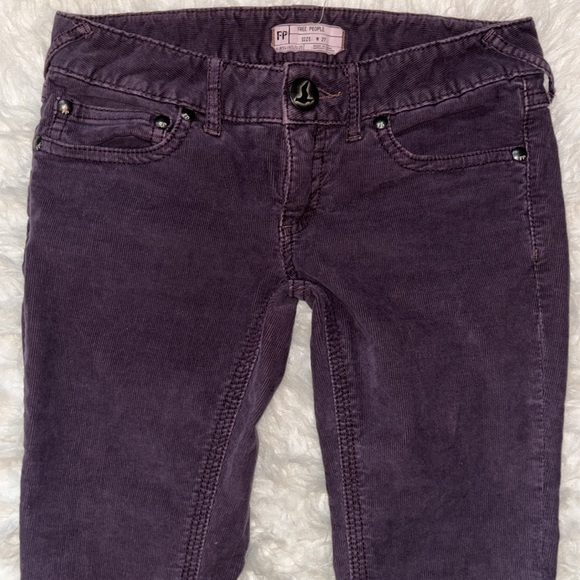🕊️Free People Skinny Corduroy Pants, Size 27 - Picture 4 of 16